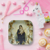 Königin der Engel (von Bouguereau) Pappteller (Party)