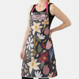 KÖNIGIN DER GARTENMüttertagsgeschenk Schürze
