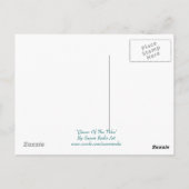 Königin der Gezeiten - Goddess Art Postcard Postkarte (Rückseite)