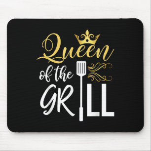 Königin der Grillfreudlichkeit Grillen Koch Frauen Mousepad