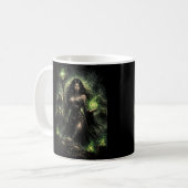 Königin der grünen Flamme Kaffeetasse (Vorderseite Links)