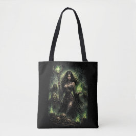 Königin der grünen Flamme Tasche