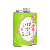 Königin der grünen Flasche Flachmann (Rechts)