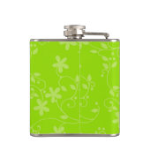 Königin der grünen Flasche Flachmann (Rückseite)