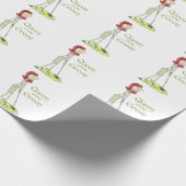 Königin der Grünen Geschenkpapier (Ecke)