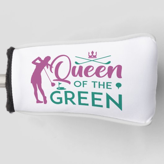 Königin der Grünen Golf Headcover (Vorderseite)