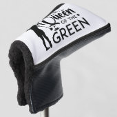 Königin der Grünen Golf Headcover (3/4 Vorderseite)