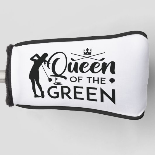 Königin der Grünen Golf Headcover (Vorderseite)