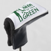 Königin der Grünen Golf Headcover (3/4 Vorderseite)