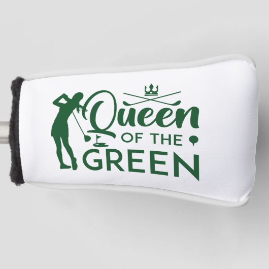 Königin der Grünen Golf Headcover (Vorderseite)