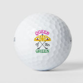 Königin der Grünen Golfball (Vorderseite)