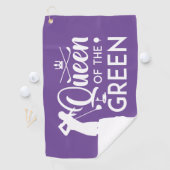 Königin der Grünen Golfhandtuch (Insitu)