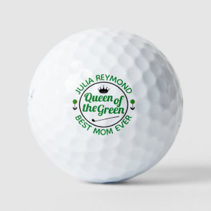 Königin der Grünen Mutter Golfergeschenk Golf Ball