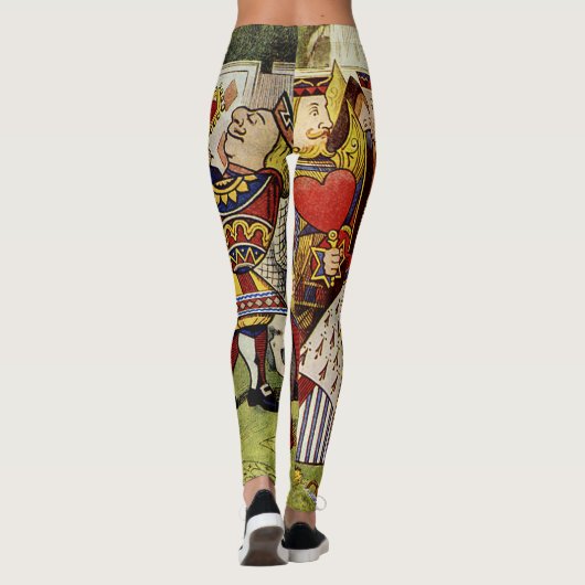 Königin der Herz-Leggings Leggings (Rückseite)