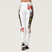 Königin der Herz-Leggings Leggings (Rückseite)