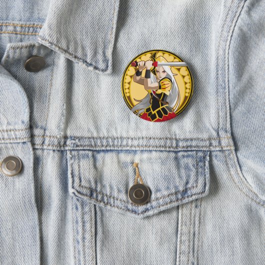 Königin der Herzen Button (Beispiel)