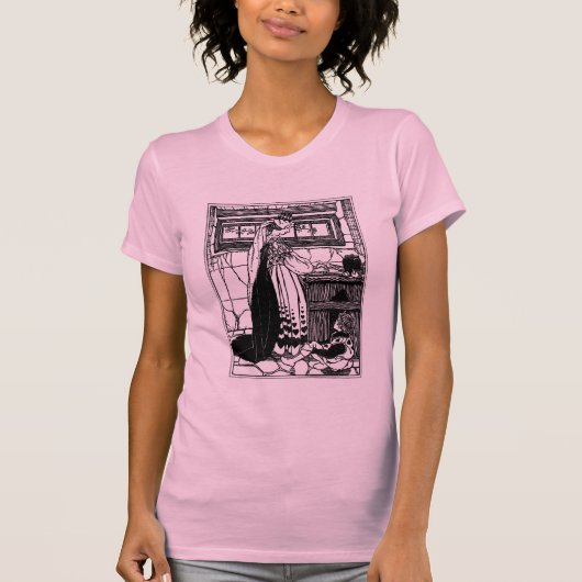 Königin der Herzen, die Törtchen backen T-Shirt (Vorderseite)