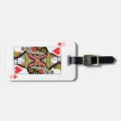 Königin der Herzen Gepäckanhänger (Vorderseite horizontal)