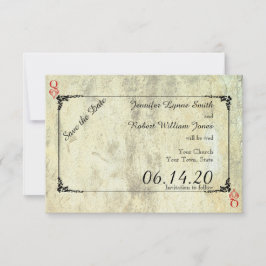 Königin der Herzen Hochzeit retten das Datum Save The Date