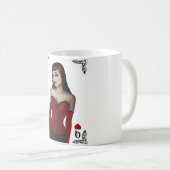 Königin der Herzen Kaffeetasse (VorderseiteRechts)