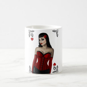 Königin der Herzen Kaffeetasse