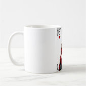 Königin der Herzen Kaffeetasse (Links)