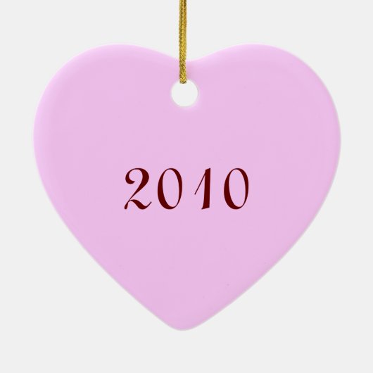 Königin der Herzen Keramikornament (Hinten)