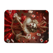 Königin der Herzen: Königliche Eleganz, Magnet (Horizontal)