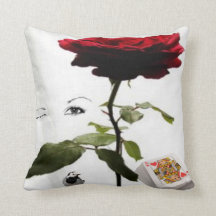 Königin der Herzen mit Rose