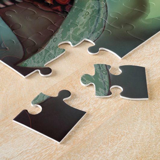 Königin der Herzen Puzzle (Seite)