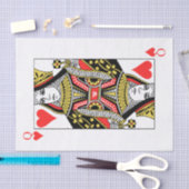 Königin der Herzen Seidenpapier (Handwerk)