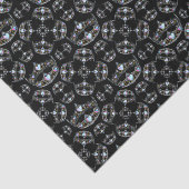 Königin der Herzen Silver Kronen Tiaras schwarzes  Seidenpapier (Ausschnitt)