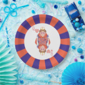 Königin der Herzen Sonnenburst Pappteller (Party)