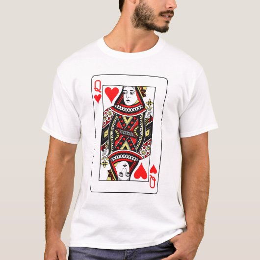 Königin der Herzen T-Shirt (Vorderseite)