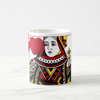 Königin der Herzen-Tasse Kaffeetasse