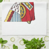 Königin der Herzen von der Alicen im Wunderland Handtuch (Gefaltet)