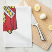 Königin der Herzen von der Alicen im Wunderland Handtuch (Viertel Falte)