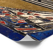 Königin der Herzen von Margaret Macdonald Mackinto Poster (Ecke)