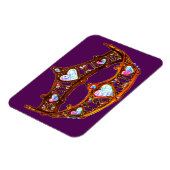 Königin der Herzen Warme Goldkrone Tiara Königin l Magnet (Linke Seite)