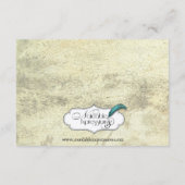 Königin der Herzen Wedding Richtungen Begleitkarte (Rückseite)