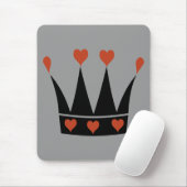 Königin der Herzenkrone Mousepad (Mit Mouse)