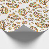 Königin der Herzgoldkronen- und Geschenkpapier (Ecke)