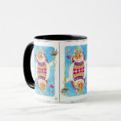 Königin der Herzkatzen-Tasse Tasse (Vorderseite Links)