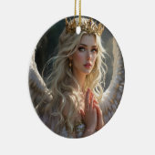 Königin der Himmelsdämmerung Keramik Ornament (Rechts)