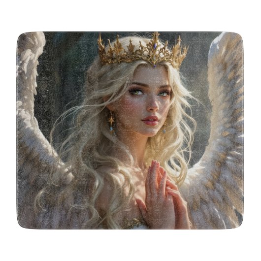 Königin der Himmelsdämmerung Schneidebrett (Vorderseite)