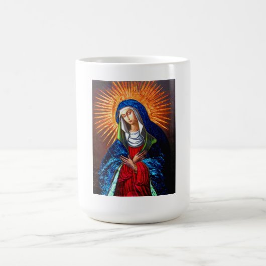Königin der Himmelsmutter des Tors, Vilnius, Kaffeetasse (Mittel)