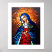 Königin der Himmelsmutter des Tors, Vilnius, Poster (Vorne)