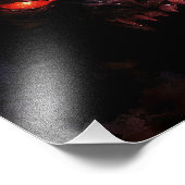 Königin der Hölle Lilith Fotodruck (Ecke)