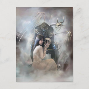 Königin der II Postkarte