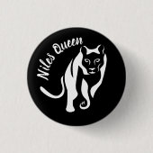 Königin der Jägerin Button (Vorderseite)